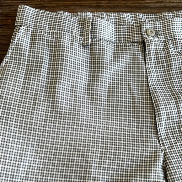 Men's Gray Checkered Shorts - Picture 3 of 12